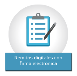 Remitos digitales con firma electrónica